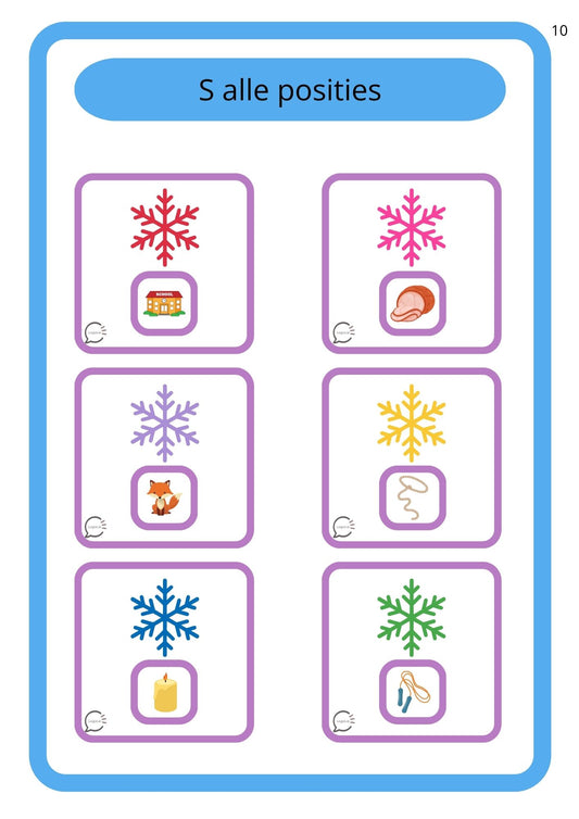 Articulatie S - Winterbundel - Spelletjes