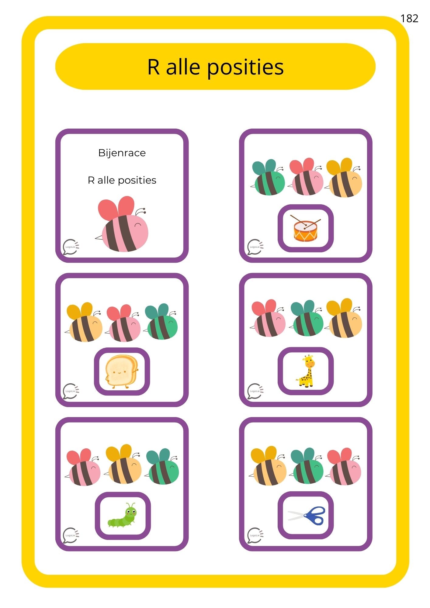 Articulatie R - Lentebundel - Spelletjes