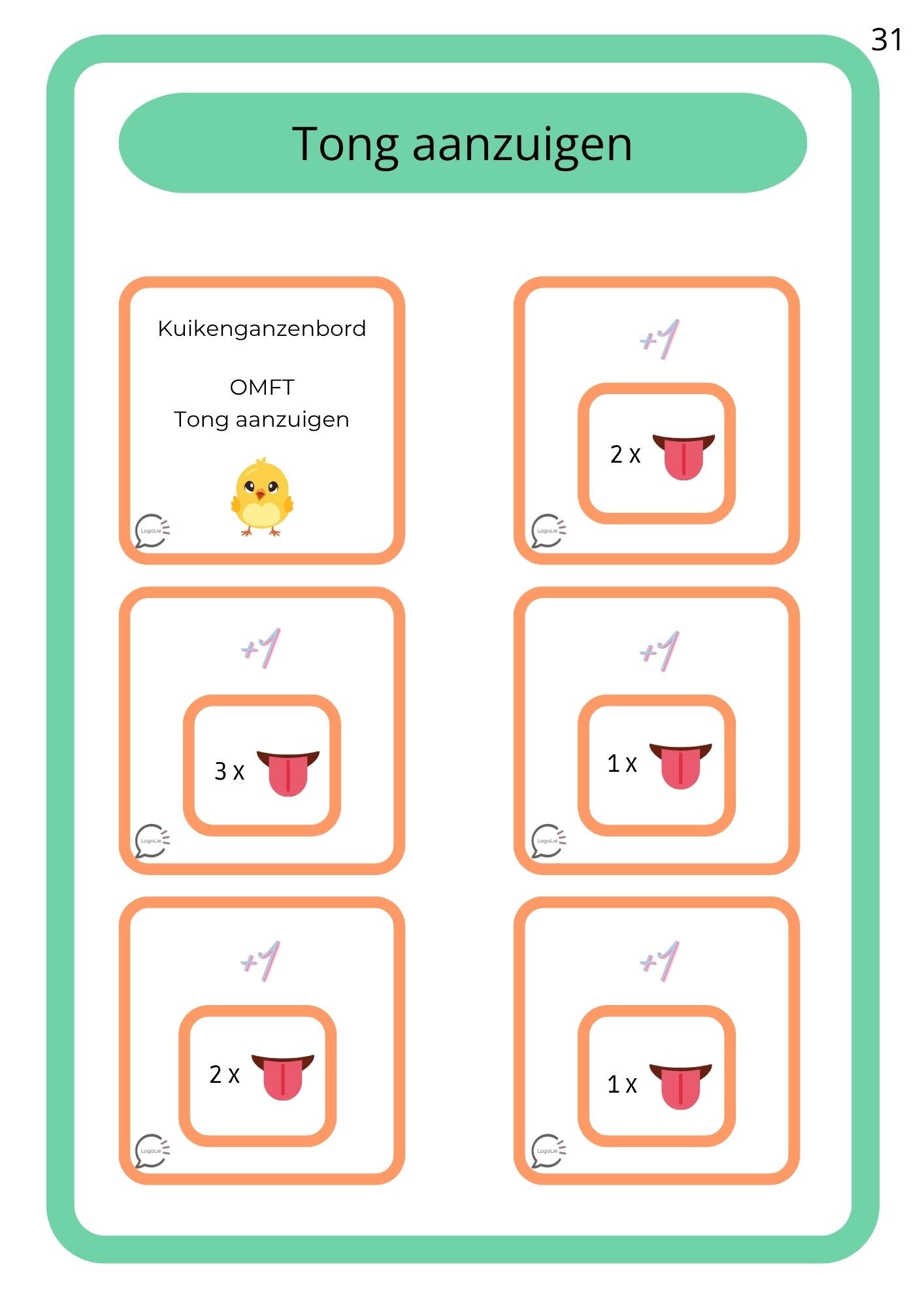 Lentespelletjes - OMFT