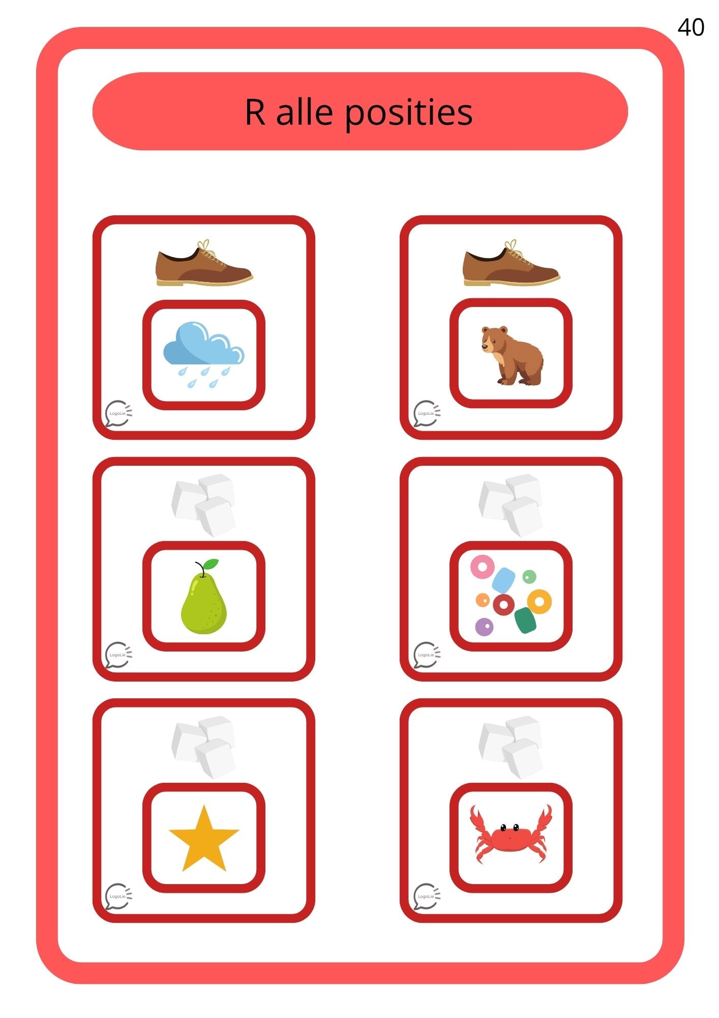 Sintbundel - Articulatie - R en S