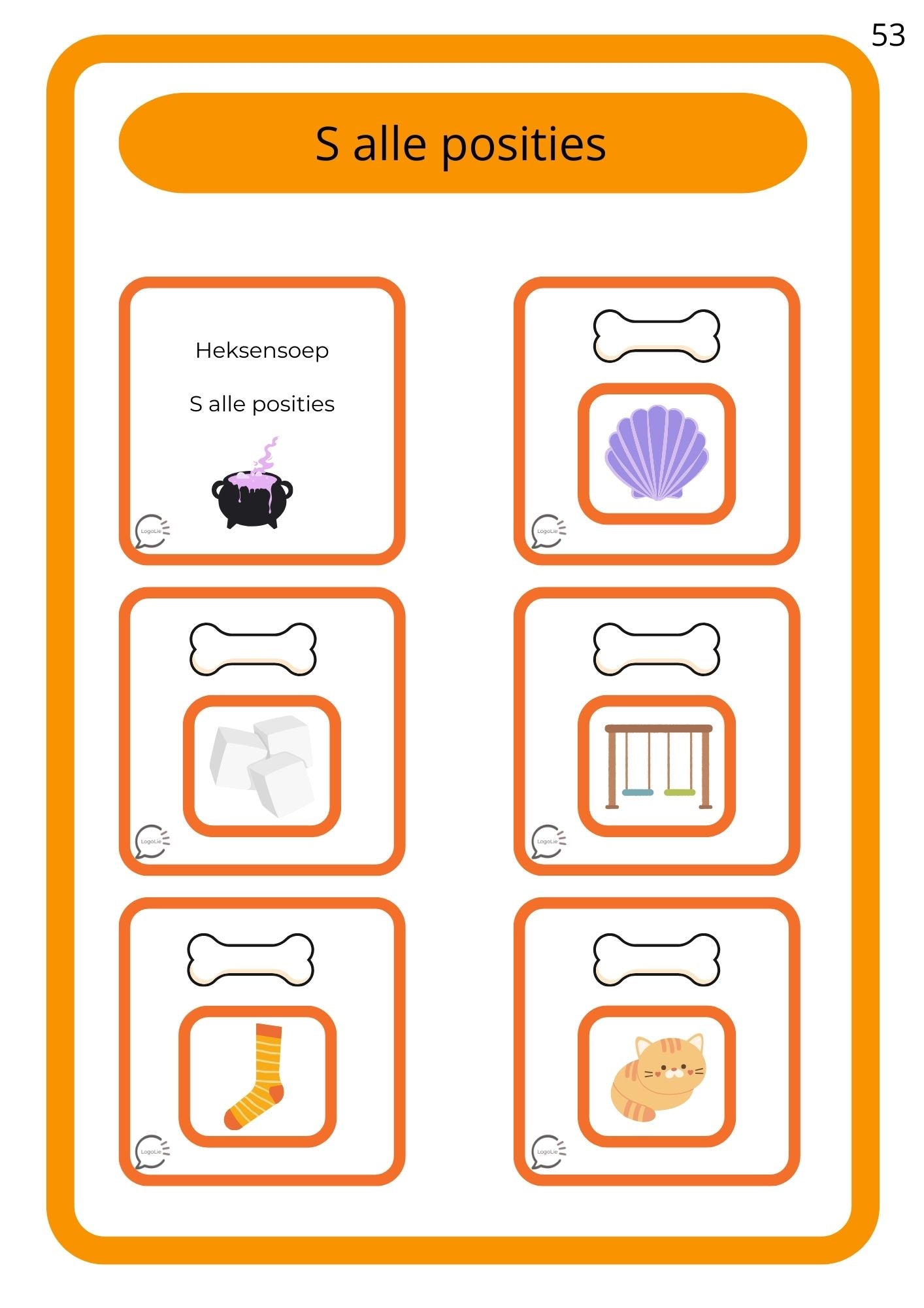 Halloweenbundel - Articulatie - R en S