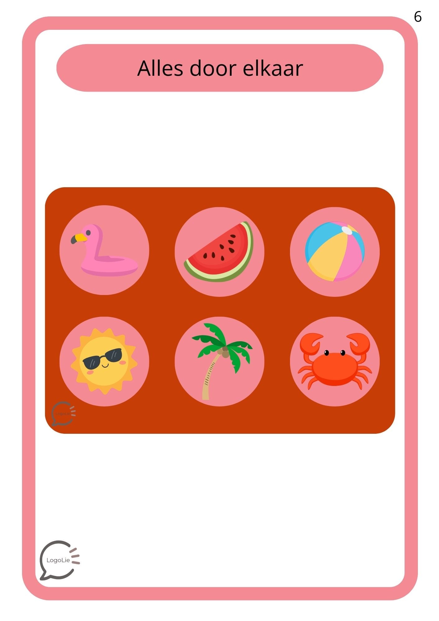 Zomerspelletjes - Spelling - Verenkelen & Verdubbelen