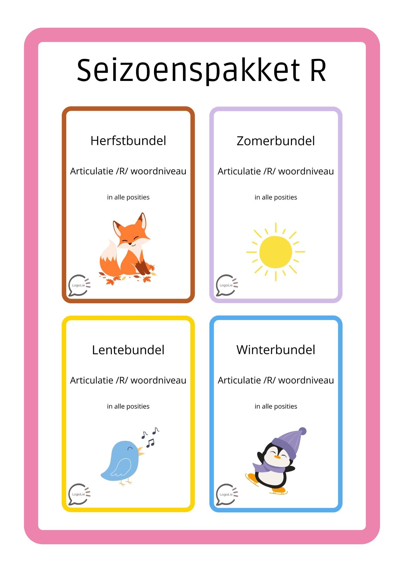 Seizoenspakket - R - Spelletjes