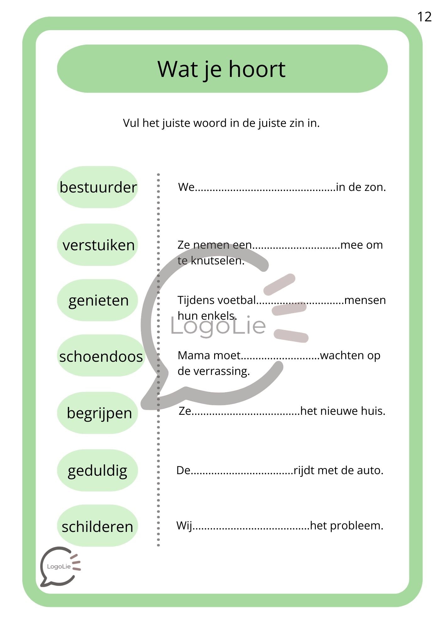 Spelling - Verenkelen & Verdubbelen - Werkbundel - Spelletjes