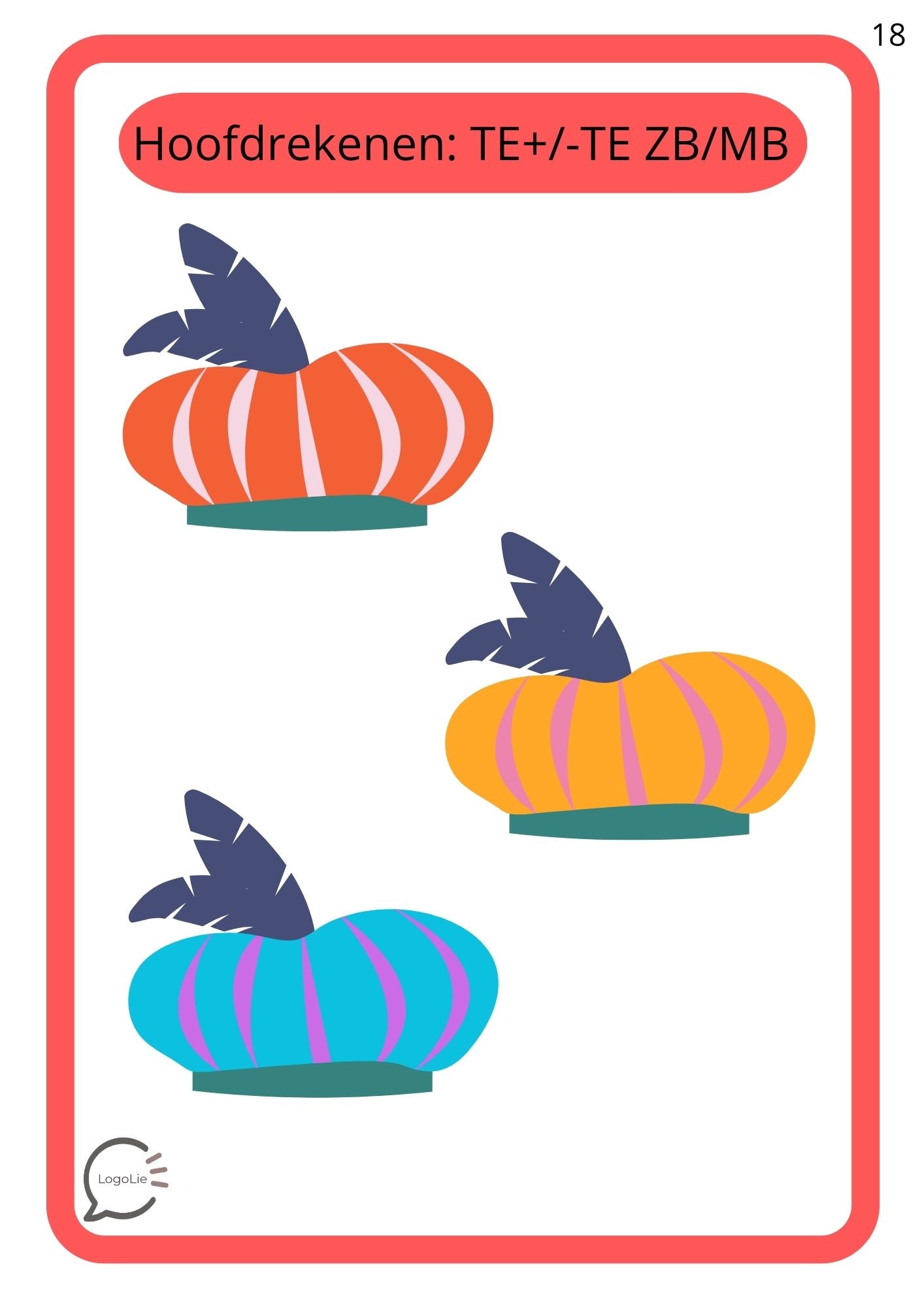 Sintspelletjes - Rekenen - Tot 100