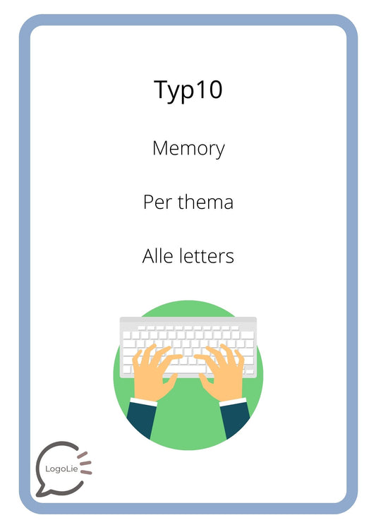 Memory Typ10 - Per seizoen - Alle letters