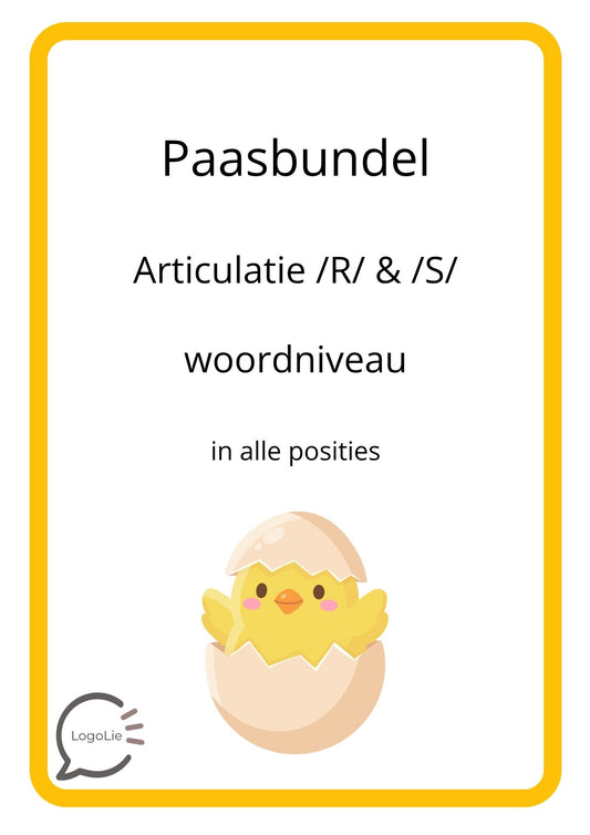 Paasbundel - Articulatie - R en S