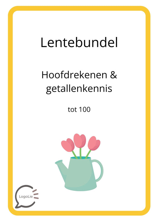 Lentespelletjes - Rekenen - Tot 100