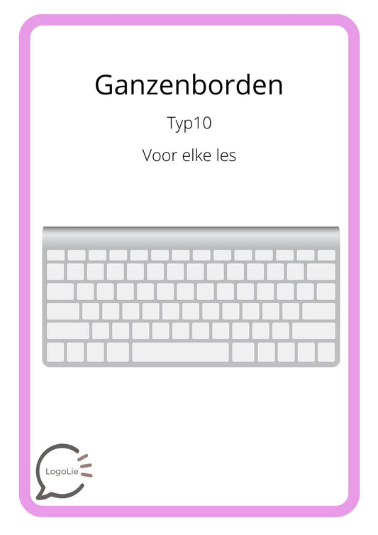 Ganzenborden Typ10 - voor elke les