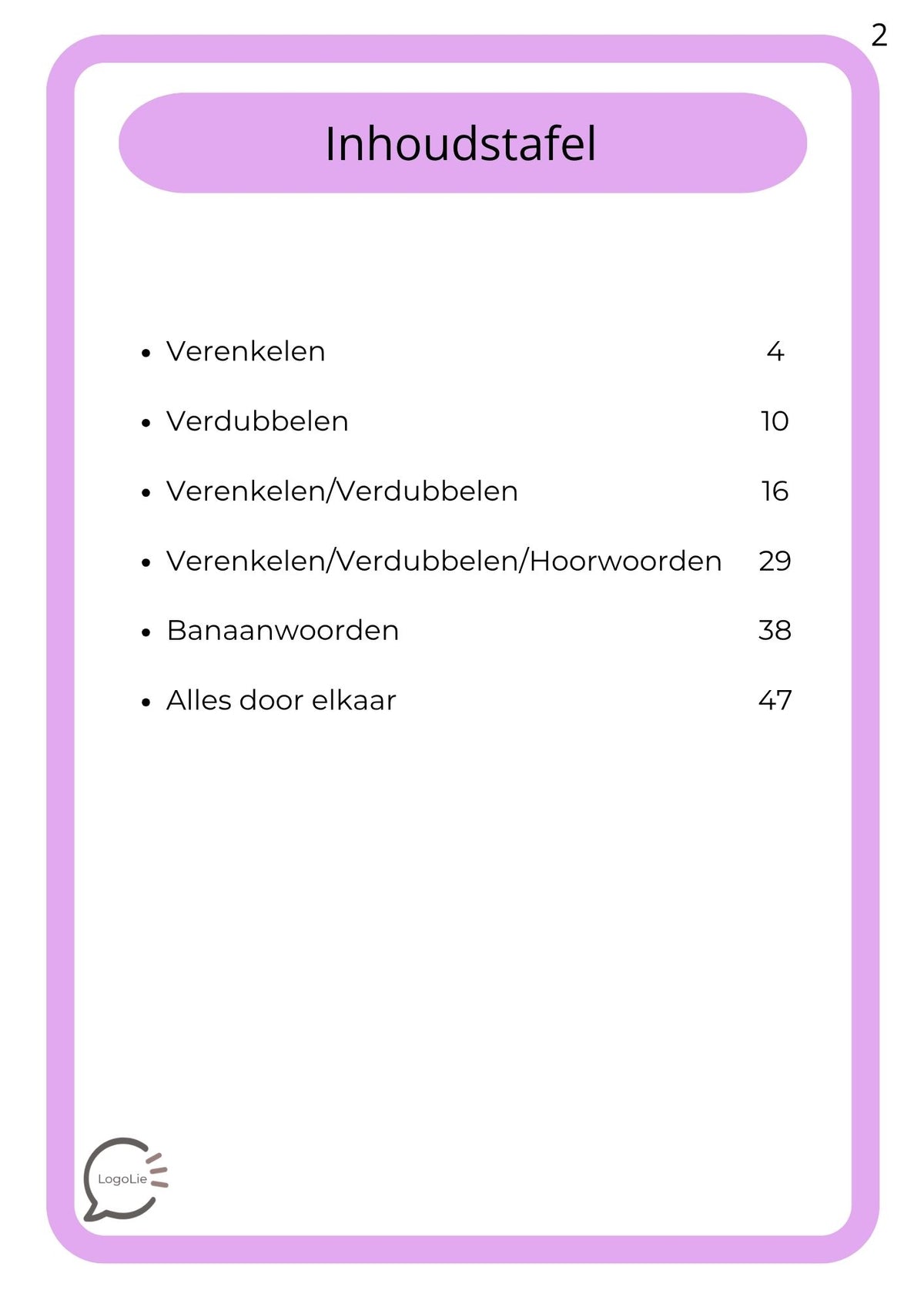Schoolspelletjes - Spelling - Verenkelen & Verdubbelen