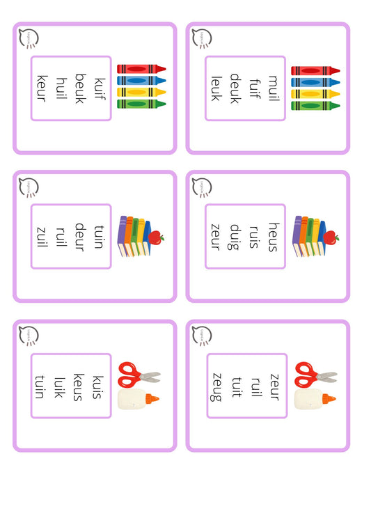 Schoolmemory - Lezen - MKM eu/ui