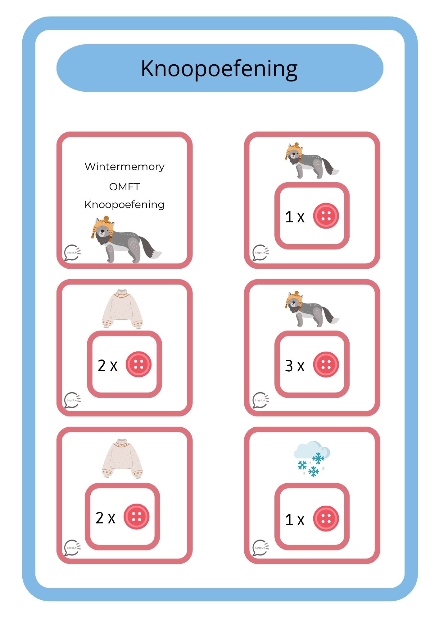 Winterspelletjes - OMFT