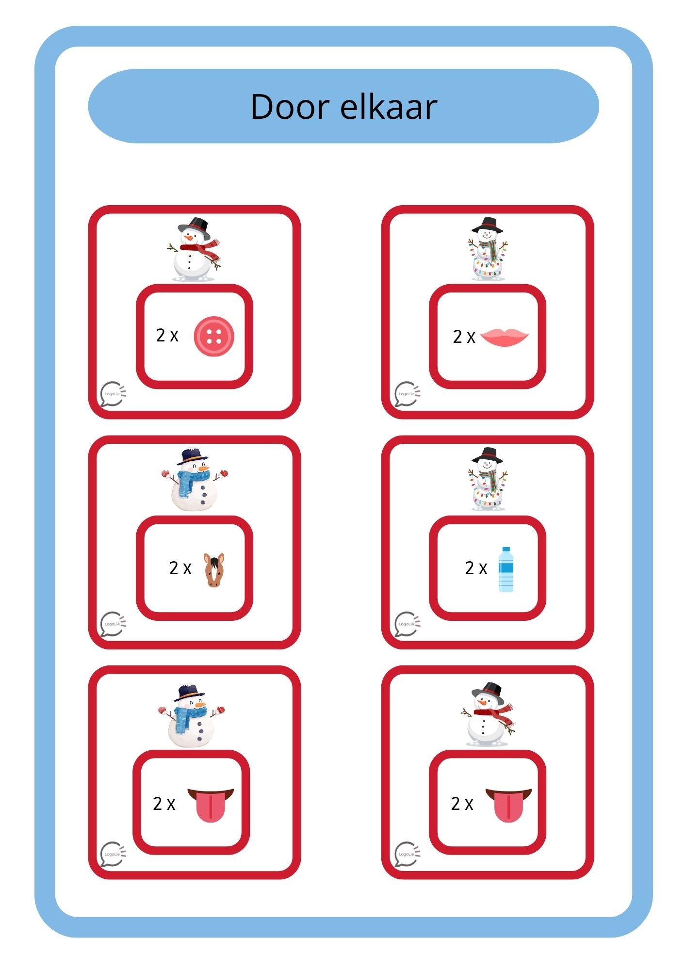 Winterspelletjes - OMFT