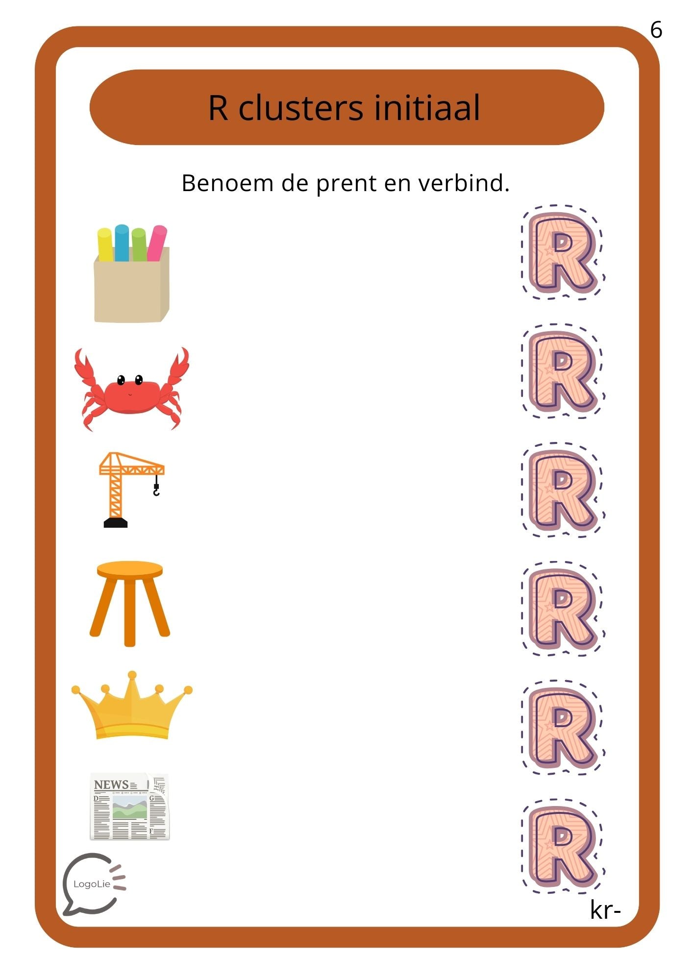 Articulatie R - Herfstbundel - Spelletjes