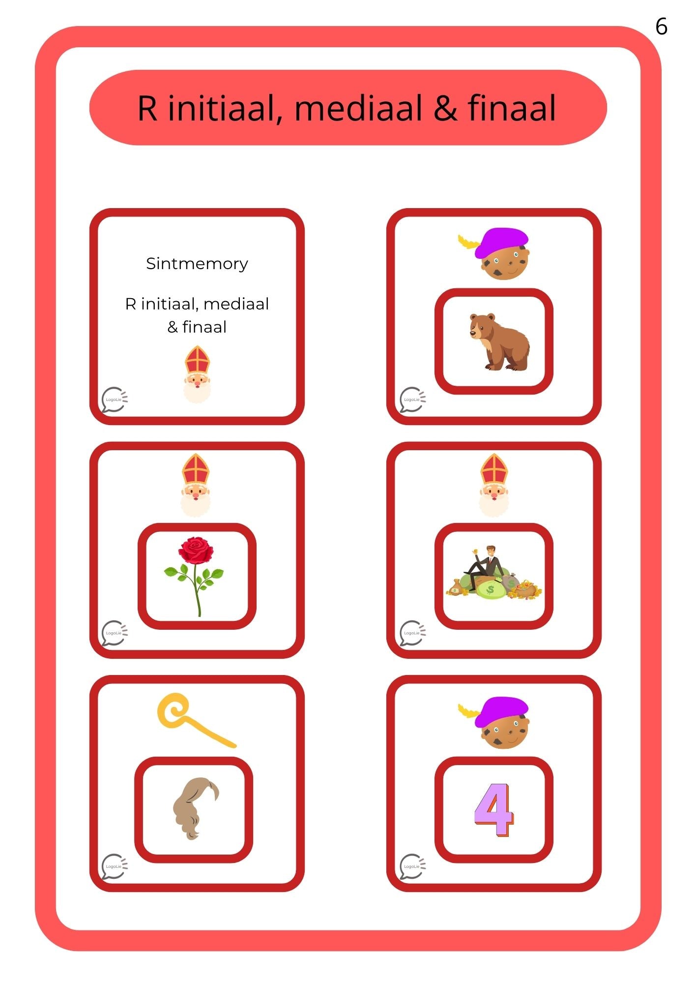 Sintbundel - Articulatie - R en S
