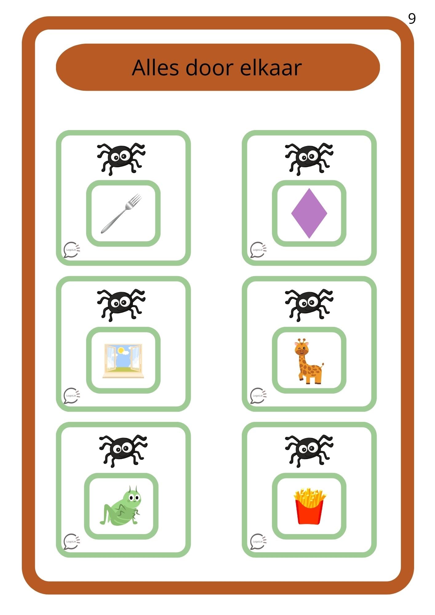 Articulatie R - Herfstbundel - Spelletjes