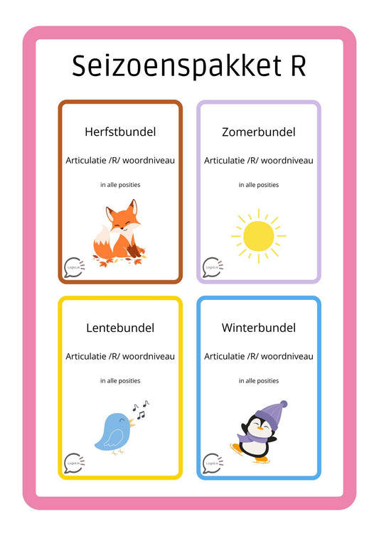 Seizoenspakket - R - Spelletjes